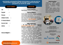 Load image into Gallery viewer, Geoteknik Mühendisliğinde Rocscience Yazılımları ile Uygulamalı Modelleme ve Aletsel Ölçüm ile İzleme Çalıştayı
