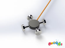 Load image into Gallery viewer, Tensioned Wire Embedded Strain Gauge | Vibrating Wire Embedded Strain Gauge - 1230B Biaxial
